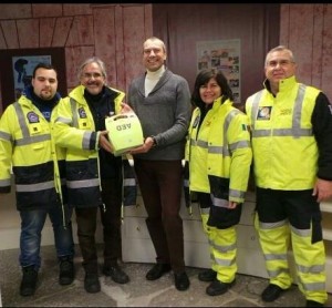 consegna defibrillatore
